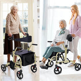 Load image into Gallery viewer, Rollator Walker With Seat