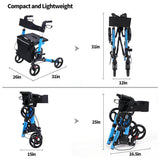 Load image into Gallery viewer, Comfortable Rollator Walker